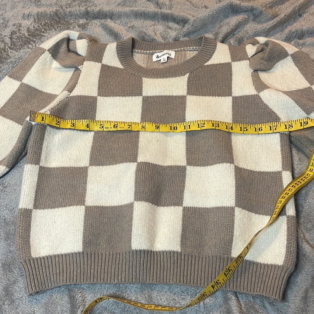 &Merci Ribbed Sweater Large - Picture 5 of 7